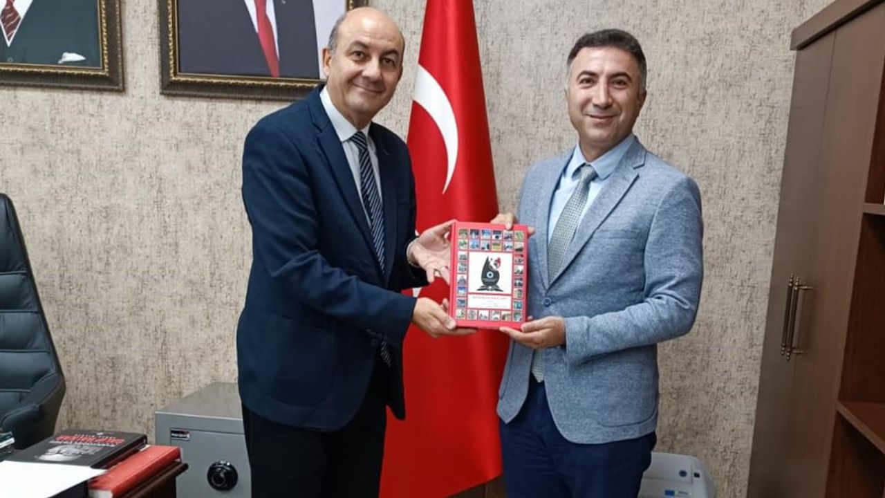 REKTÖR DEMİR BÜYÜKELÇİ HAKAN ÇAKIL’I ZİYARET ETTİ