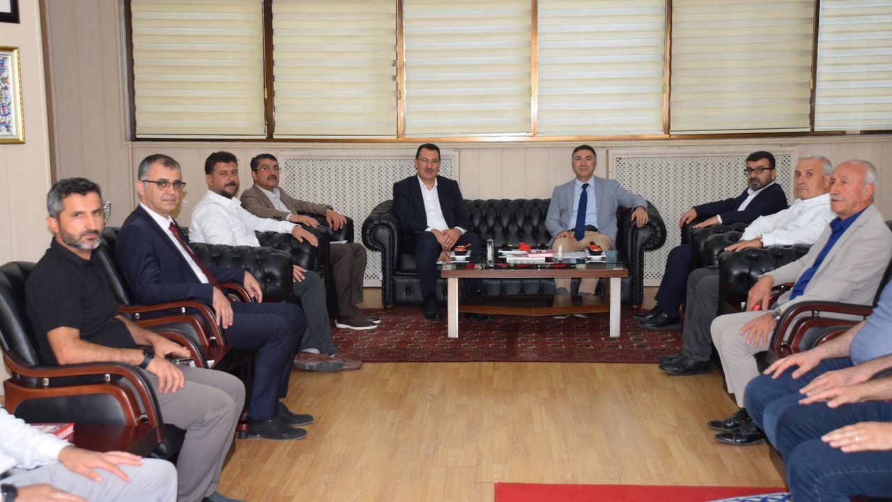 Yavuz ve Nasıroğlu üniversiteyi ziyaret etti