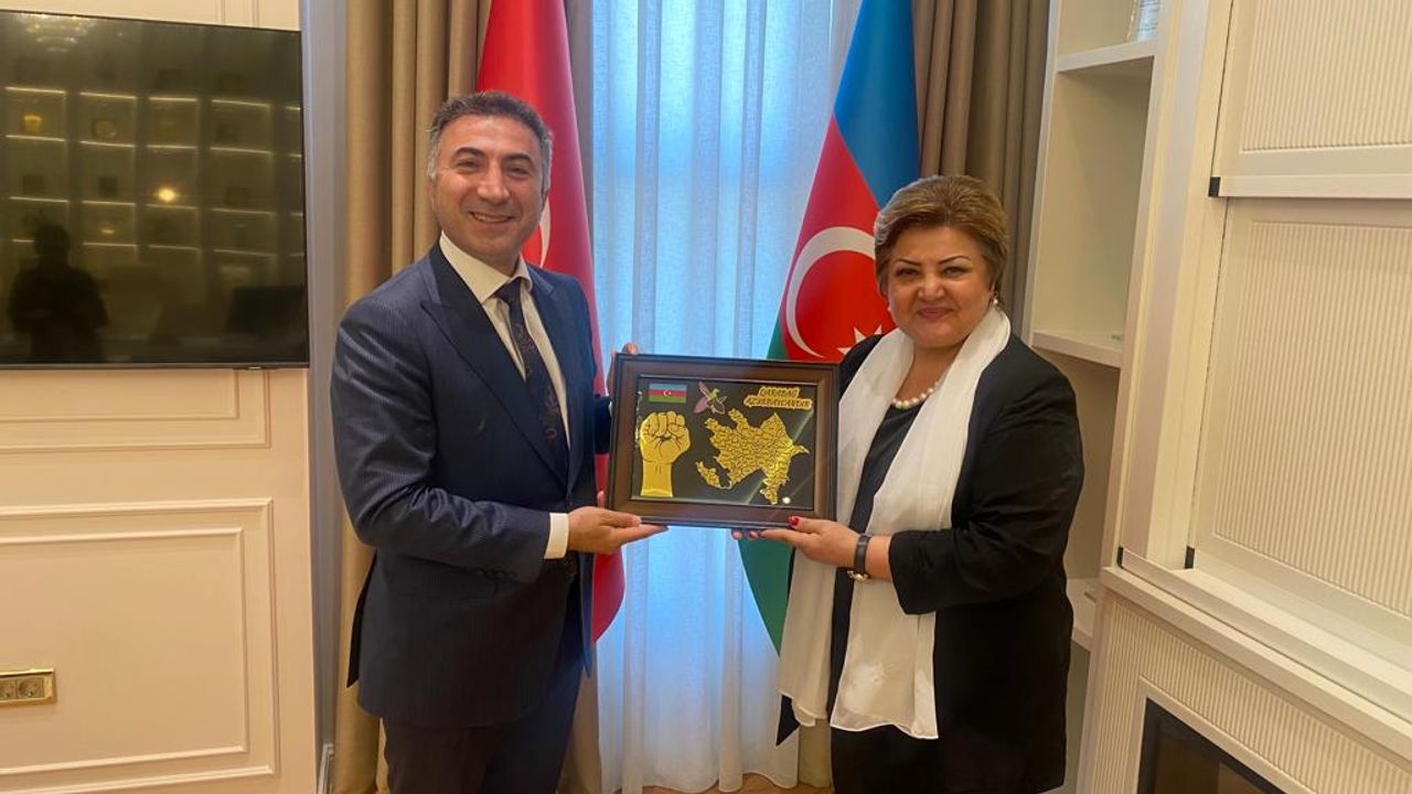Azerbaycan Türkevi Başkanı Rüstemhanlı’ya Ziyaret