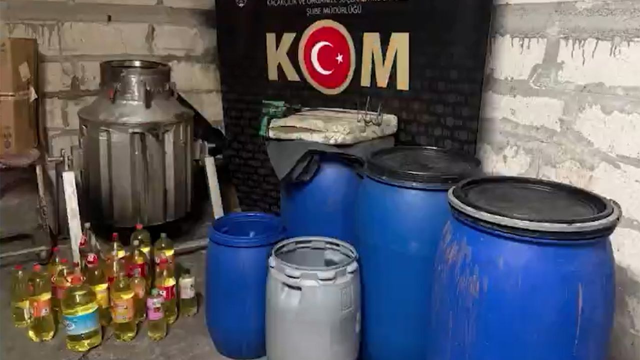 Alkol üretenlere operasyon: 324 gözaltı
