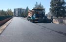 Korik Mahallesinde Sıcak Asfalt Çalışması