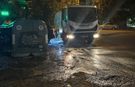 Gültepe Su Parkı'nda Vinçli Konteynerler Dezenfekte Edildi