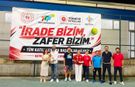 Batman'da 200 Sporcu 15 Temmuz Şehitleri İçin Korta Çıktı