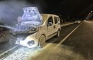 Batman’da Araç Alevlere Teslim Oldu