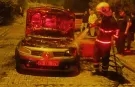 Batman'da Korkutan Araç Yangını