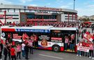 Petrolspor’un 13. Adamına Belediyeden Ücretsiz Otobüs Desteği!