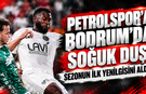 Petrolspor’a Bodrum’da Soğuk Duş! Sezonun İlk Yenilgisini Aldı