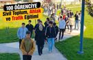 100 Öğrenciye Sivil Toplum, Ahlak ve Trafik Eğitimi