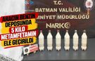 Aracın Benzin Deposunda 5 Kilo Metamfetamin Ele Geçirildi