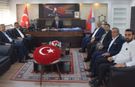 Ak Parti heyetinden Batman İl Emniyet Müdürü Yusuf Fatih Atay’a Ziyaret