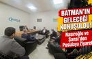 Batman’ın Geleceği Konuşuldu! Nasıroğlu ve Şansi’den Pusula’ya Ziyaret
