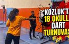 Kozluk’ta 18 Okulla Dart Turnuvası