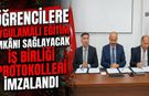 Öğrencilere Uygulamalı Eğitim İmkânı Sağlayacak İş Birliği Protokolleri İmzalandı