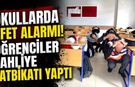 Okullarda afet alarmı! Öğrenciler tahliye tatbikatı yaptı
