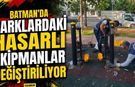 Parklardaki Hasarlı Ekipmanlar Değiştiriliyor