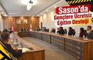 Sason’da Gençlere Ücretsiz Eğitim Desteği