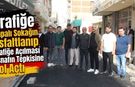 Trafiğe Kapalı Sokağın Asfaltlanıp Trafiğe Açılması Esnafın Tepkisine Yol Açtı