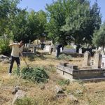 Batman Mezarlıklarında Temizlik Seferberliği