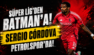 Süper Lig'den Batman'a! Sergio Córdova Petrolspor'da