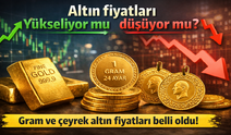 Altın fiyatları yükseliyor mu düşüyor mu Gram ve çeyrek altın fiyatları belli oldu 31 Mart 2026