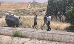 Takla Atan Otomobil Kazasında Sürücü Yaralandı