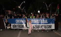 Gazze için Batman'da On binler sokağa döküldü