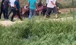 Batman-Hasankeyf yolunda araç tarlaya uçtu: 1 ağır yaralı