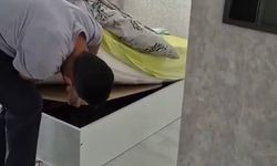 5 yıl hapisle aranan hükümlü, bazanın altında yakalandı