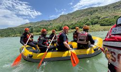 Batman Garzan Çayı'nda ilk kez rafting etkinliği yapıldı