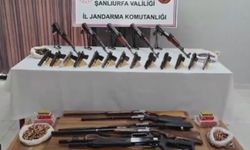 O ilde çok sayıda silah ve mühimmat ele geçirildi: 16 gözaltı