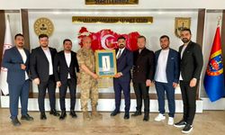 Batman Genç ASKON, Albay Cafer Öz'ü ziyaret etti