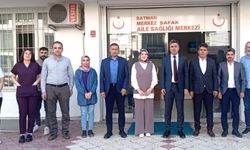 Sağlık Müdürü Dr. Solmaz’dan Aile Sağlığı Merkezlerine Yakın Takip