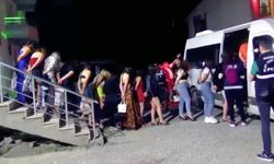 İnsan ticareti ve fuhuş operasyonunda kurtarılan 107 kadın, sınır dışı edildi