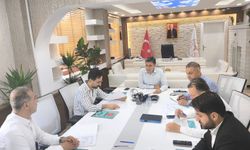 Batman İl Sağlık Müdürlüğü'nde 'iş kazalarının önlenmesi' için İSG toplantısı yapıldı