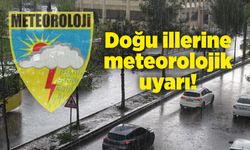 Doğu illerine meteorolojik uyarı!