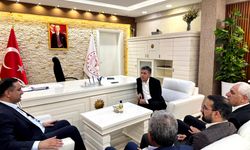 Ramanlı’dan İl Sağlık Müdürü Solmaz’a Ziyaret