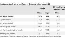 TÜİK: Ekonomik güven endeksi yüzde 0,05 arttı