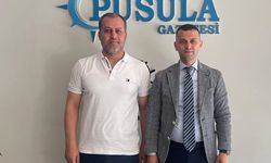 VALİ YARDIMCISI GÖKTAŞ’TAN GAZETEMİZE VEDA ZİYARETİ