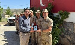 Kaymakam Öztaş’tan Veda Ziyareti
