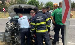 Kezer Köprüsü’nde kaza: Bir yaralı