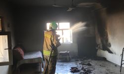 Ev yangınında eski muhtar öldü