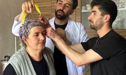 Hemşirelik öğrencileri, sağlık taramasından geçirdikleri köylülerle halay çekti