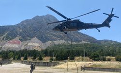 MSB: 'Çabuk İniş ve Tahliye Eğitimi' gerçekleştirildi