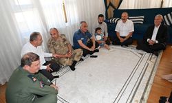 Güvenlik Güçlerinden Şehit Ailesine Gönül Ziyareti