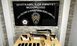 Ruhsatsız silah operasyonu: 7 gözaltı