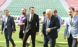 "Diyarbakır Stadyumu, Türkiye'nin en iyi sahalarından biri olacak"