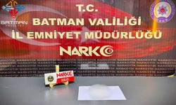 Batman’da Uyuşturucu Operasyonu: 175 Gram Kokain Ele Geçirildi