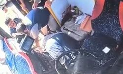 Otobüs şoförü kalp krizi geçirdi, kazayı yolcu önledi