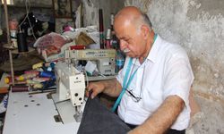 72 yaşındaki Mardinli terzi ustası, 64 yıldır aynı mesleğe devam ediyor
