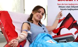 Ünlü isimler Kızılay’a kan verdi, Türkiye’ye çağrıda bulundu